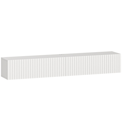 HOMCOM Mobile TV sospeso 140x25x22cm Bianco