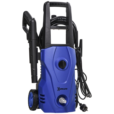 DURHAND Idropulitrice ad Alta Pressione 1600W Pieghevole Blu Nera