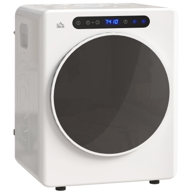 Mini Uscător Electric 1000W 3kg Afișaj LED Alb
