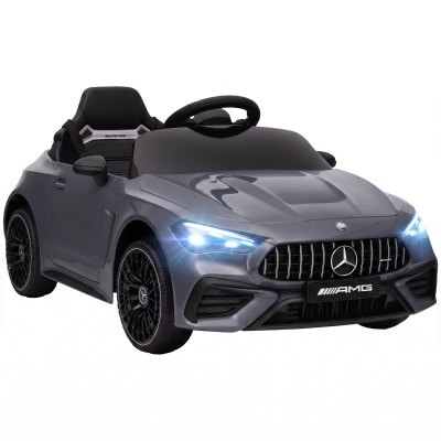 AIYAPLAY Mercedes AMG Kids Electric Ride-On Car 12V Grey
