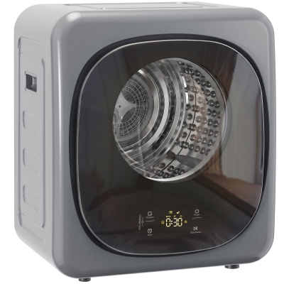 HOMCOM Compact Vented Tumble Dryer 4kg 5 Modes Silver