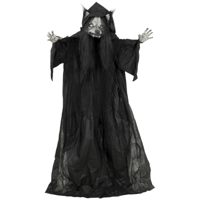 HOMCOM Life Size Animatronic Ghost Werewolf Mask 170cm