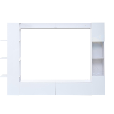 Mobile TV 4 pezzi composto, Bianco