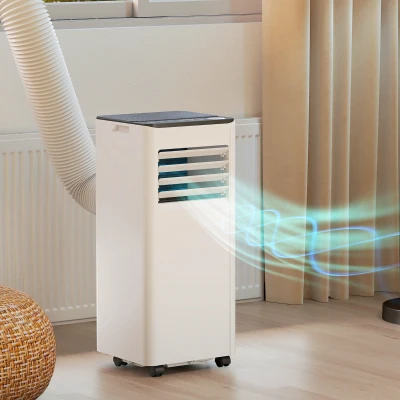 HOMCOM Portable Air Conditioner 5000 BTU WiFi Control