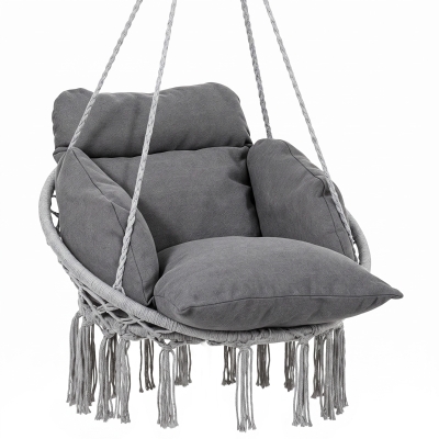 Hammock Chair 80 x 60 x 40 cm Dark Grey