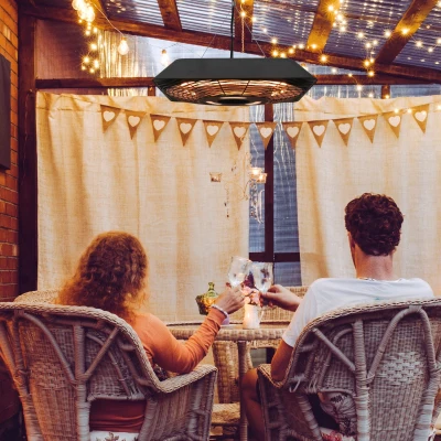 Outsunny 2000W Patio Heater Ceiling Mounted Aluminium