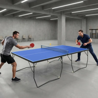 Ping Pong Table 274L x 152.5W x 76H cm Blue