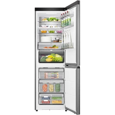 Réfrigérateur Combiné - HISENSE - RB3K330SAIE - 330 L - Enchassable Classe E - 59,5 x 60 x 185 cm - Inox