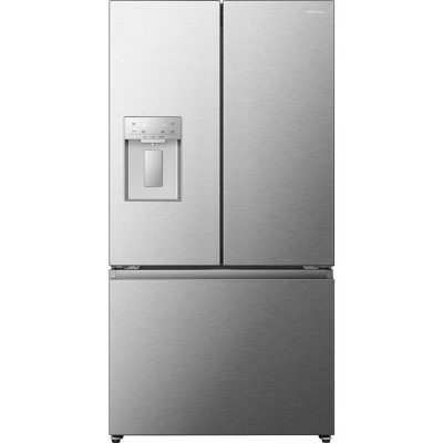 Réfrigérateur multi-portes - HISENSE - RF815N4SESE - 634 L - Distributeur d'eau - Classe E - 91,4 x 73 x 178,5 cm - Inox