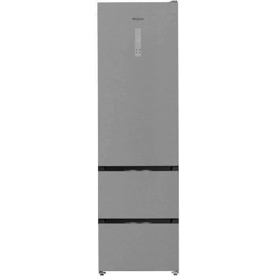 Réfrigérateur multiportes - WHIRLPOOL - WHKF6352X5E - 351 L - Dual NoFrost - 6e sens - Classe D - Multiflow - 203,5x59,5x66,3 - Inox