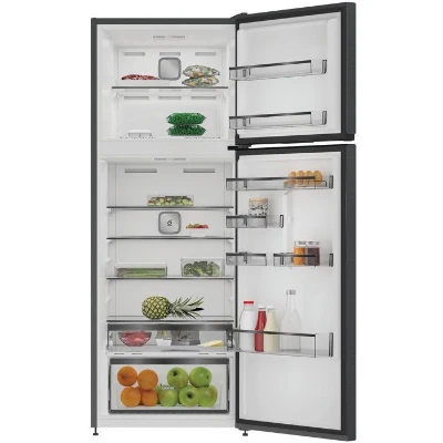 Réfrigérateur double-portes - WHIRLPOOL - WHD26473X5E - Classe D - 477 L - 70 x 74,6 x 186,5 cm - Dark Inox