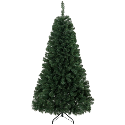 HOMCOM Albero di Natale 180 cm Artificiale con 888 Rami, Verde