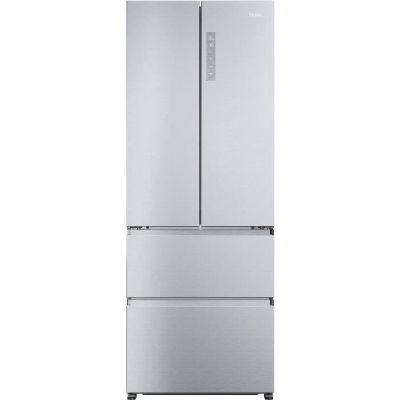 Réfrigérateur Multi-Portes - HAIER - HFR5719ENMG - 446L - No Frost - 4 Portes - Silver - 70x67,5x190 cm