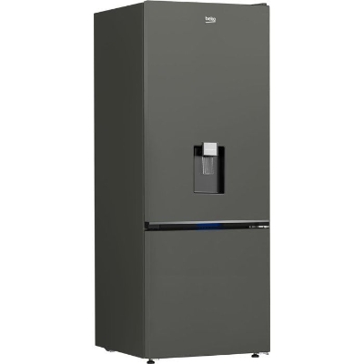 Réfrigérateur combiné - BEKO - B1RCNE534DG -Grande capacité 475 L - Ventilé - Distributeur d'eau - Classe E - 187x70,9x59x7 - Grey