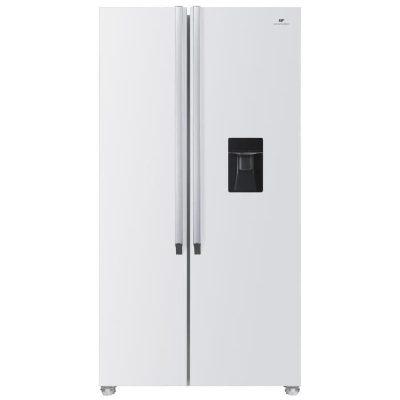 Réfrigérateur américain - Continental Edison - CERA532NFWD - 2 portes - 529 L -  L90 x 177 cm - Classe D - Blanc