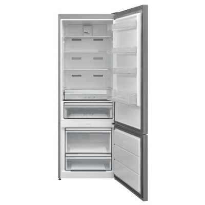 Réfrigérateur congélateur bas CONTINENTAL EDISON- 472L - Total No Frost ( Sans givre) - 41 dB - L70 cmxH186cm -inox