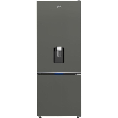 Réfrigérateur combiné - BEKO - B1RCNE534DG -Grande capacité 475 L - Ventilé - Distributeur d'eau - Classe E - 187x70,9x59x7 - Grey