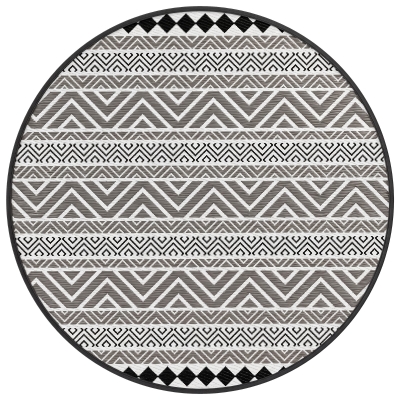 Outsunny Tapis Extérieur Ø180cm Imperméable
