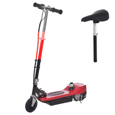 HOMCOM Outdoor Powered Scooter 120W Red