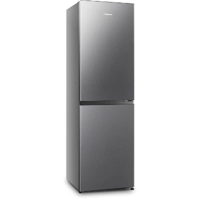 Réfrigérateur combiné - HISENSE - RB327N4ADD - classe D - 256 L - No Frost (Sans givre) - Argent - L 55 x 55,7 x H 182,4 cm