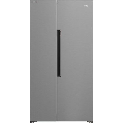Réfrigérateur américain - BEKO - GN163141XBN - 2 portes - pose libre - classe E - 179 cm - inox