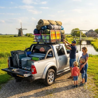 HOMCOM Auto Dakbagagedrager, Dakmand, 90,7 kg Draagvermogen, met Winddeflector, Stalen Buizen, Zwart