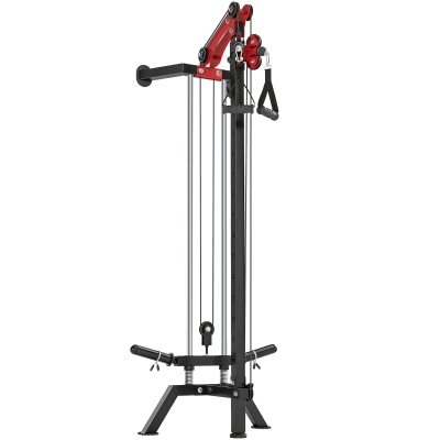 SPORTNOW Cable Station da Parete con Pulegge, Nero