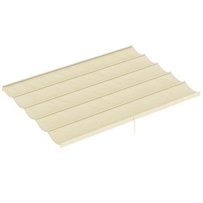Replacement Canopy Top 350L x 260W cm Cream