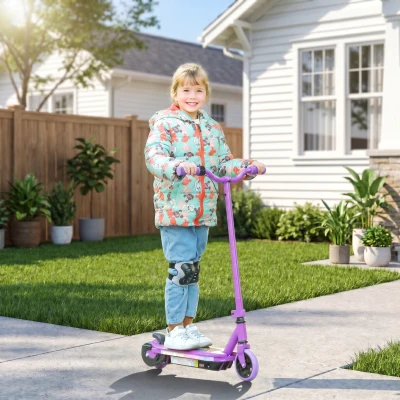 Electric Scooter 76L x 46W x 93H cm Purple