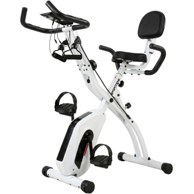 SPORTNOW Vélo Pliable 8 Niveaux LCD Bluetooth Selle Réglable