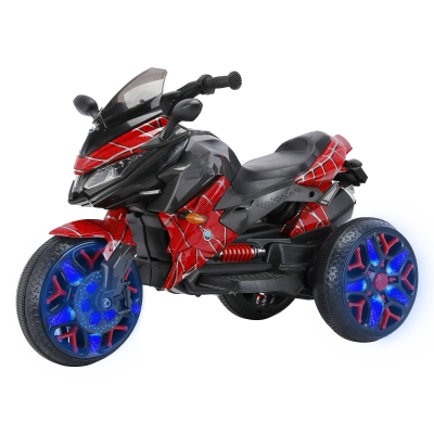 Moto elettrica per bambini 3‑ruote, Rosso