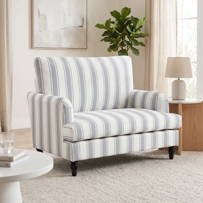 HOMCOM Velvet Armchair Modern Accent Wide Seat Grey