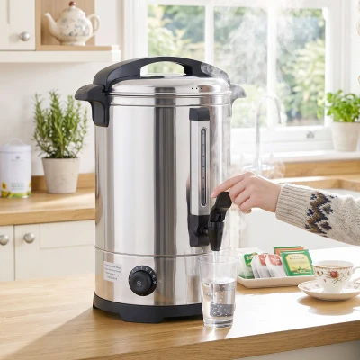 HOMCOM Stainless Steel Catering Urn 6.5L Keep Warm Silver