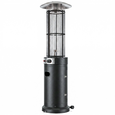 Outsunny Freestanding Gas Patio Heater Black