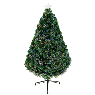HOMCOM Albero di natale 60cm x 60cm x 120cm Verde