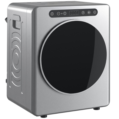 HOMCOM Compact Tumble Dryer 5kg 40-60℃ Silver