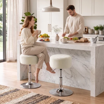 HOMCOM Wooden Chair with Backrest