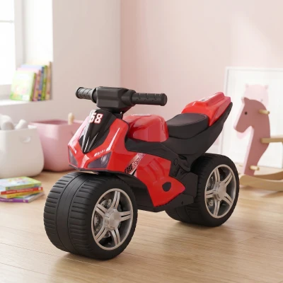 AIYAPLAY Draisienne Enfant 18-36 Mois Musique Rouge