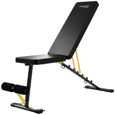 SPORTNOW Adjustable Weight Bench 300kg Foldable 7-Position Black