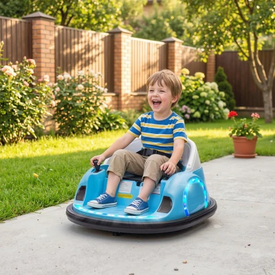 Bumper Car 66.5L x 64.5W x 39Hcm Blue