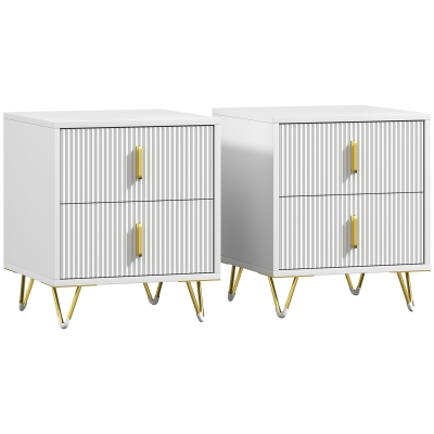 Chest of Drawers 40W x 40D x 47Hcm White