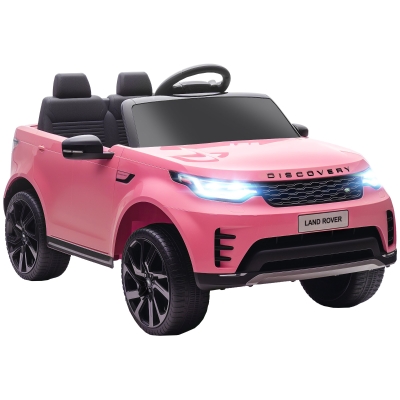 AIYAPLAY Macchina Elettrica per Bambini licenza Land Rover Rosa