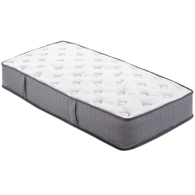 HOMCOM Matras 90x200 cm 25,8 cm hoogte 7-zones ergonomisch met afneembare wasbare hoes