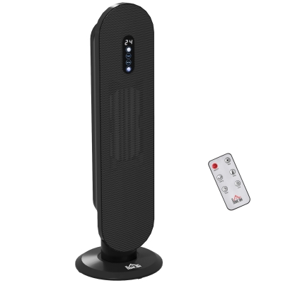 Heater 21 x 21 x 63.5 cm Black