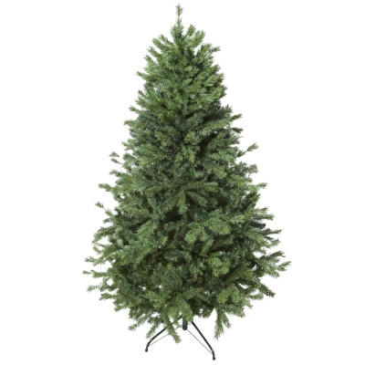 HOMCOM Albero di Natale 90cm x 90cm x 180cm Verde