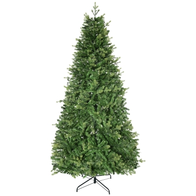 HOMCOM Albero di Natale Ignifugo per Interni con 2056 Rami e Base