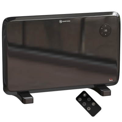Heater 65.5W x 21.5D x 43.5Hcm Black