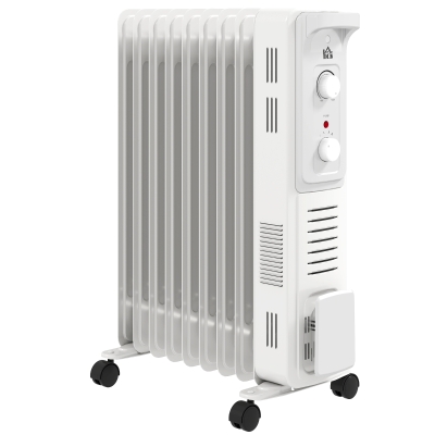 Oil Heater 24W x 44.5D x 64Hcm White