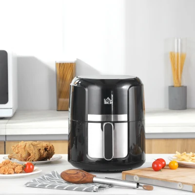 HOMCOM Friteuse Air Fryer 4L 1300W Écran Tactile Noir