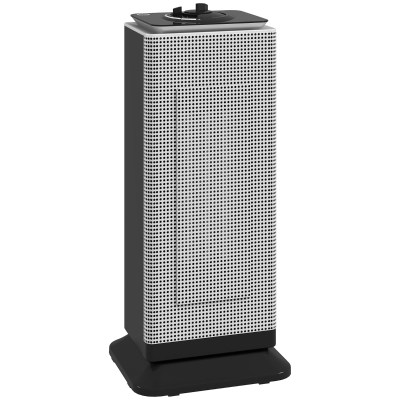 HOMCOM 2000W Ceramic Electric Heater with Fan Black